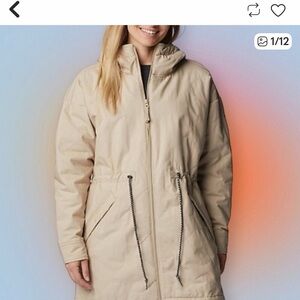 Columbia Women's XXL Tan Hooded Jacket